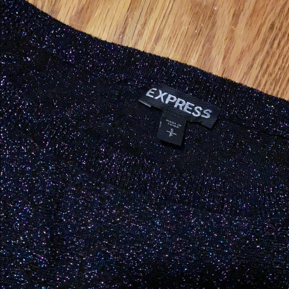 Express Cold Shoulder Sweater - Picture 2 of 2